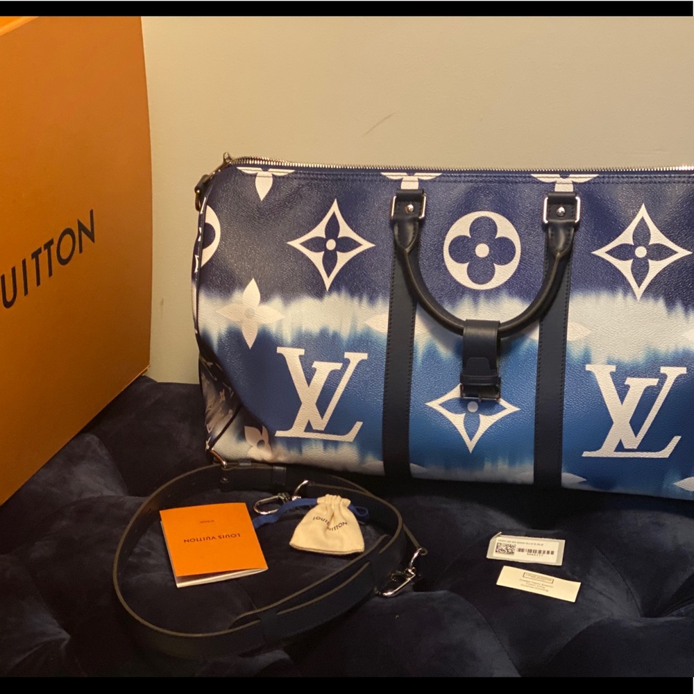 Louis Vuitton Keepall 50 Bandouliere Escale